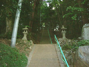 鎌倉神社石段