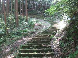 古岩神社石段
